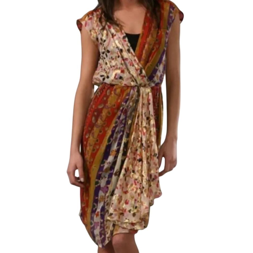 DIANE VON FURSTENBERG Silk Midi Length Dress
Size XL / US 12